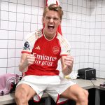 Inside Arsenal’s wild dressing room celebrations after nervy 3-2 win over Tottenham keeps title bid on track