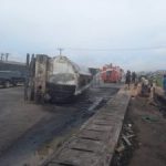 Petrol Tanker Explodes On Lagos-Ibadan Expressway