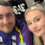 ‘What a night’ – Luke Littler’s girlfriend Eloise shares cute picture of couple in Aberdeen as she finally sees him win