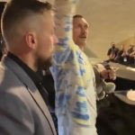 Fans demand Oleksandr Usyk ‘given the belts already’ after spotting what he brought with him to Tyson Fury fight